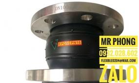 Khớp nối mềm cao su mặt bích inox