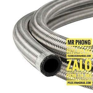 Ống thủy lực bọc lưới inox