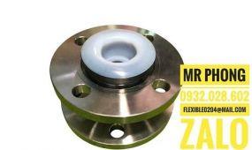 Khớp nối mềm cao su lót PTFE chịu axit
