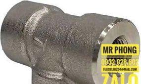 Tê ren áp lực #3000 thép A105