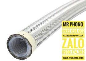 Ống Teflon bọc lưới inox