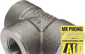 Tê ren áp lực #3000 thép A105